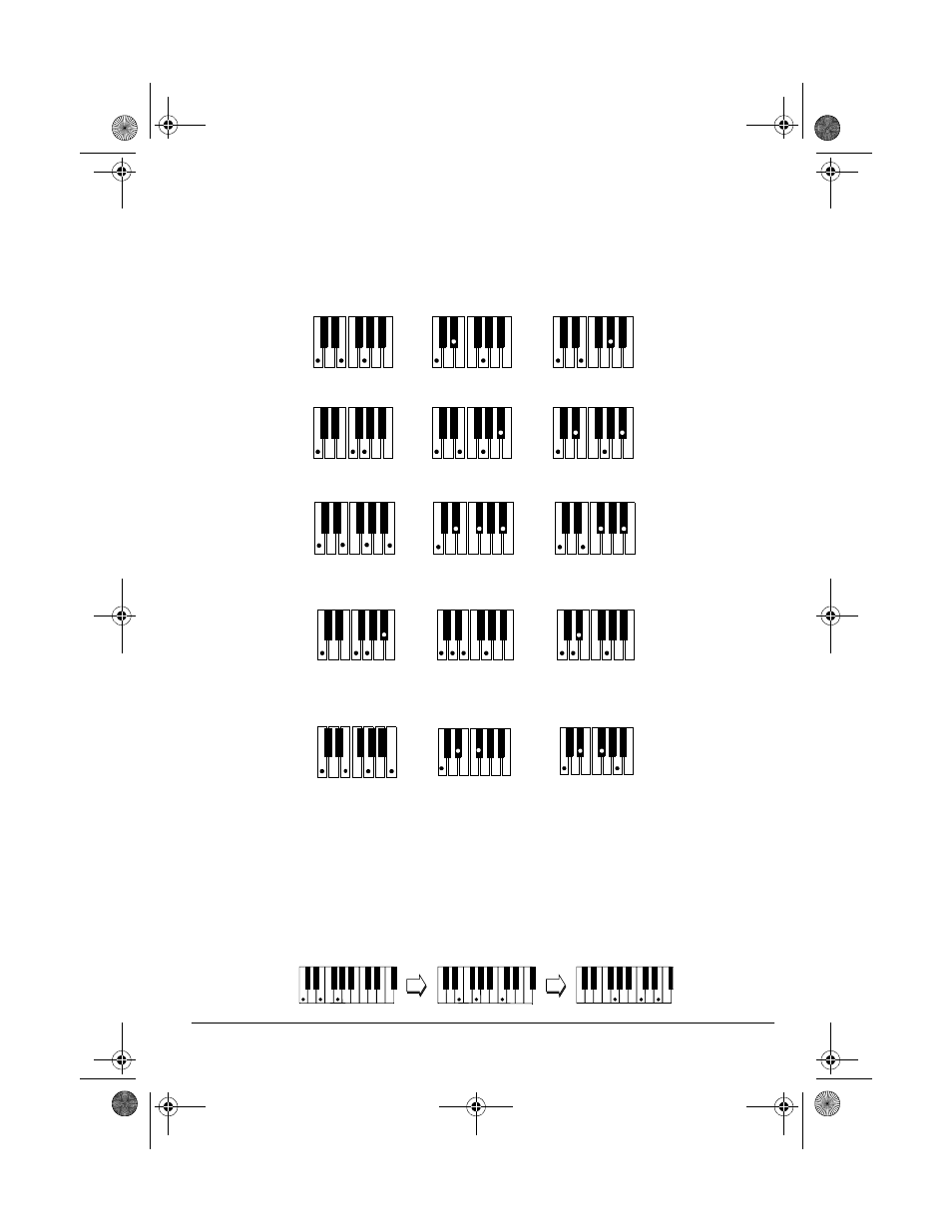 Standard fingering | Radio Shack MD-981 User Manual | Page 17 / 36