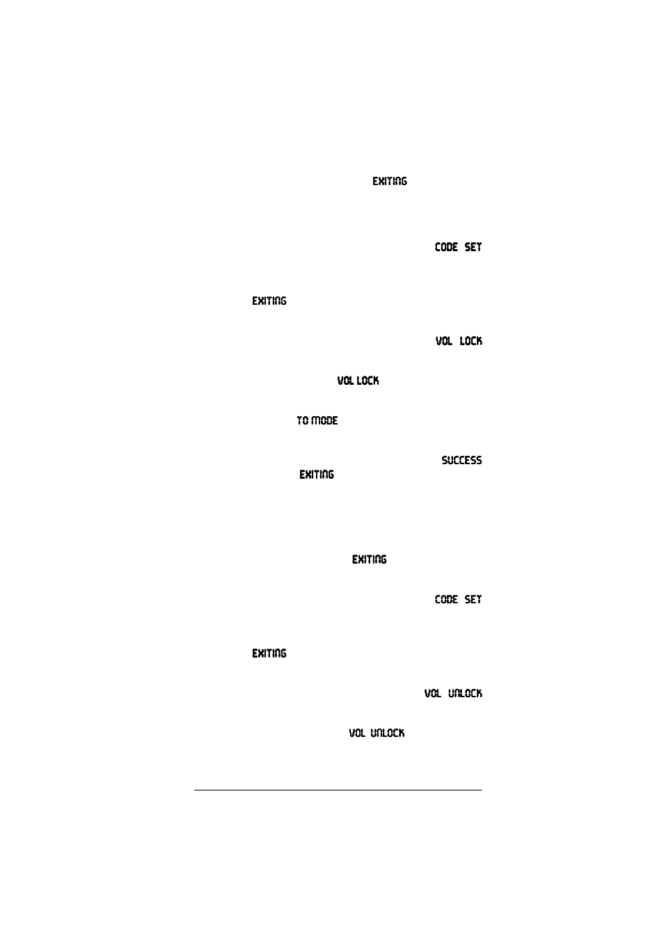 Locking the volume unlocking the volume | Radio Shack 15-2107 User Manual | Page 39 / 68