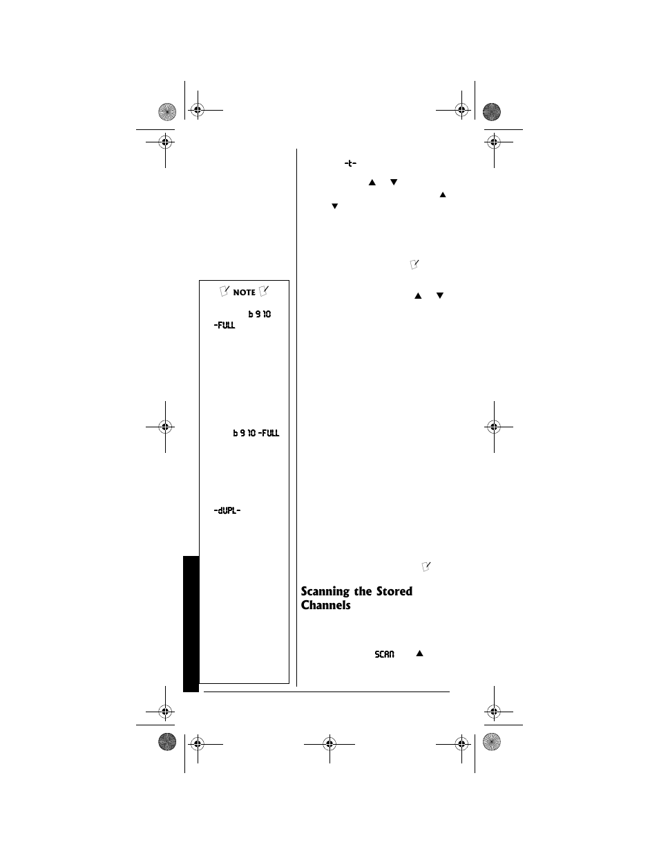 5ecppkpi"vjg"5vqtgf" %jcppgnu | Radio Shack PRO-82 User Manual | Page 28 / 56