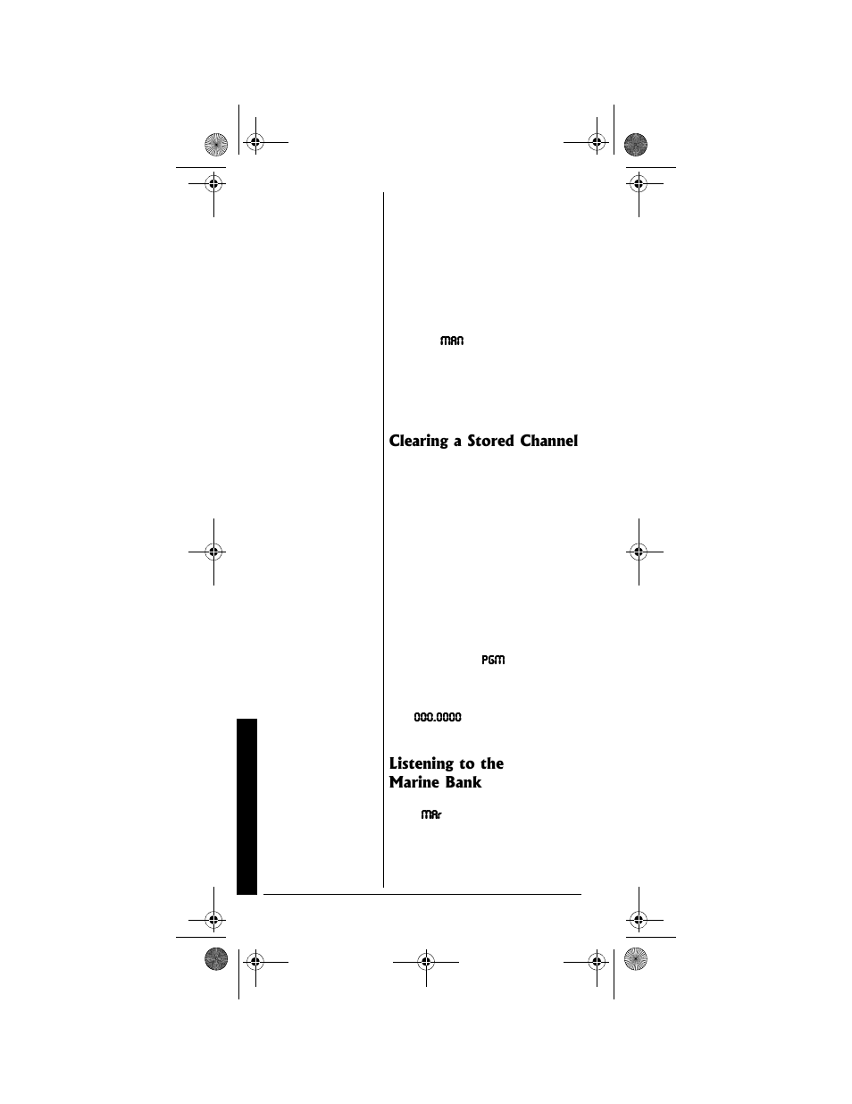 Ngctkpi"c"5vqtgf"%jcppgn, Kuvgpkpi"vq"vjg" /ctkpg"$cpm | Radio Shack PRO-82 User Manual | Page 30 / 56