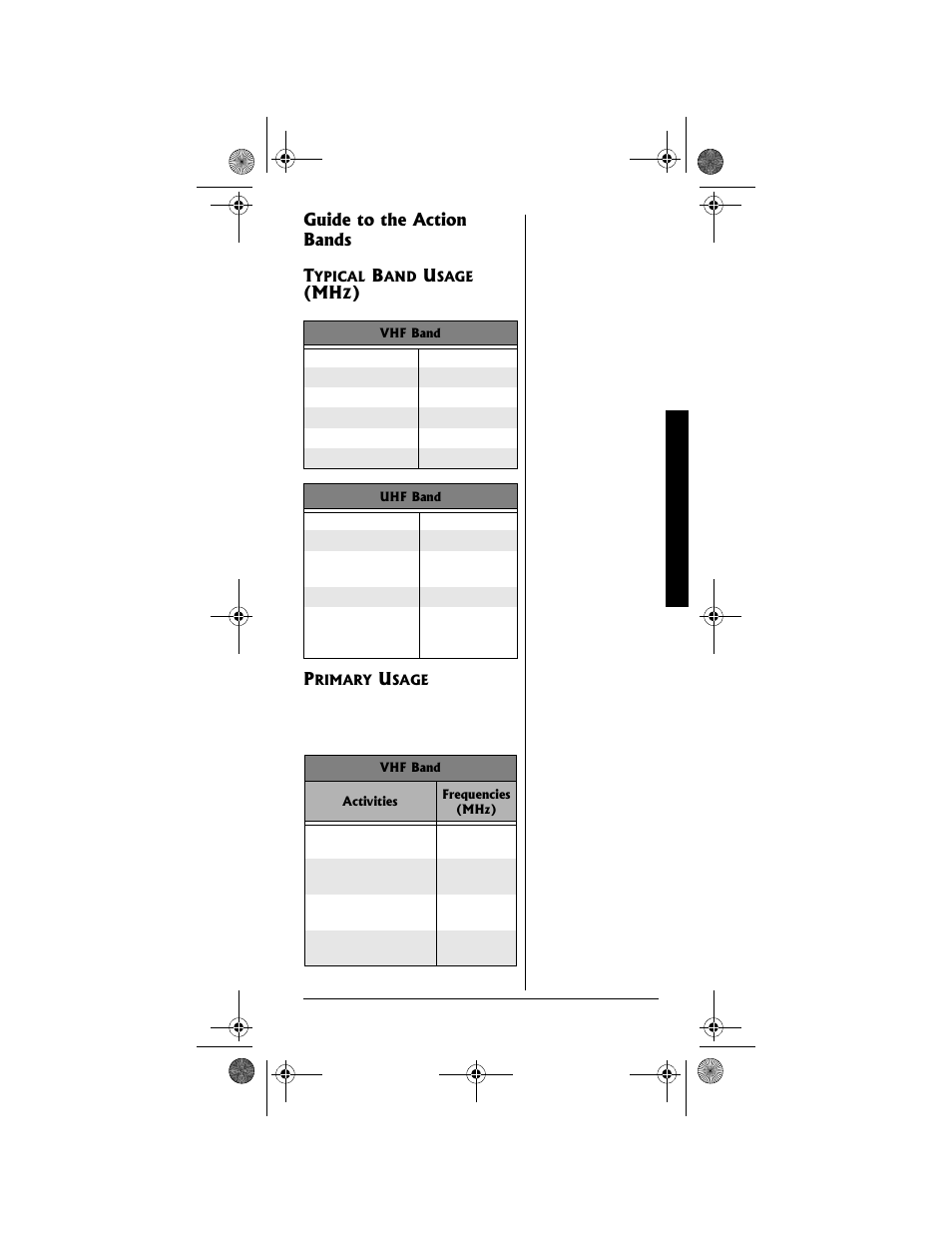 Wkfg"vq"vjg"#evkqp" $cpfu 6 | Radio Shack PRO-82 User Manual | Page 43 / 56