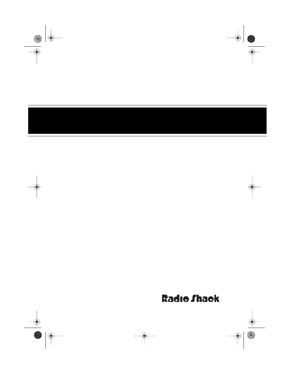 Radio Shack ET-910 User Manual | 32 pages