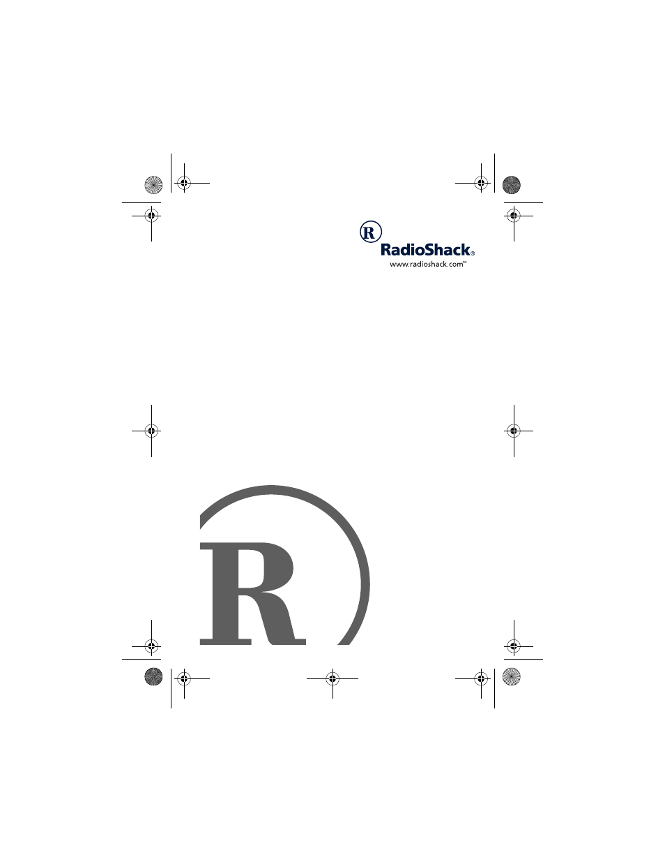 Radio Shack 12-1630 User Manual | 12 pages