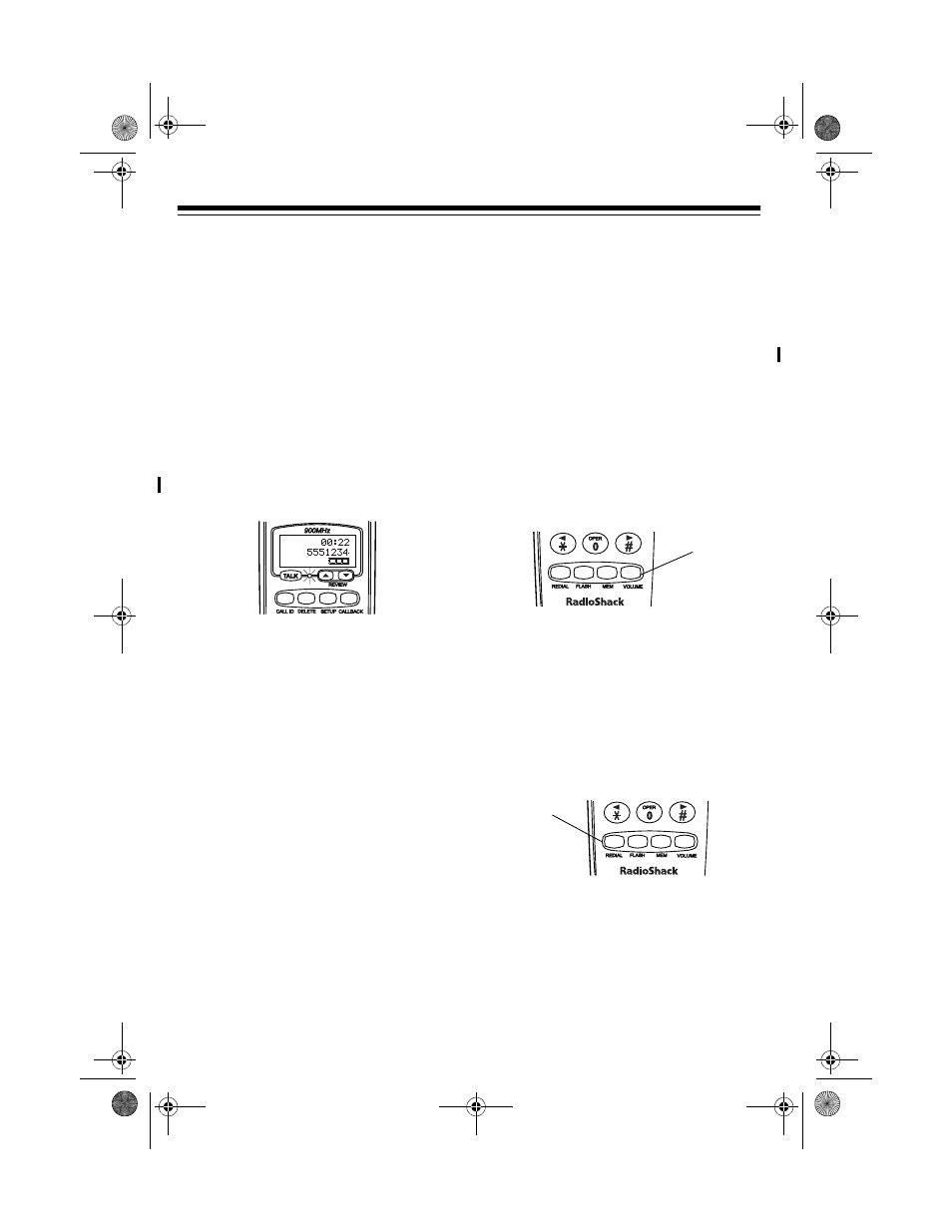 Telephone operation, Making and receiving a call, Setting the handset’s volume | Using redial | Radio Shack ET-1105 User Manual | Page 14 / 28