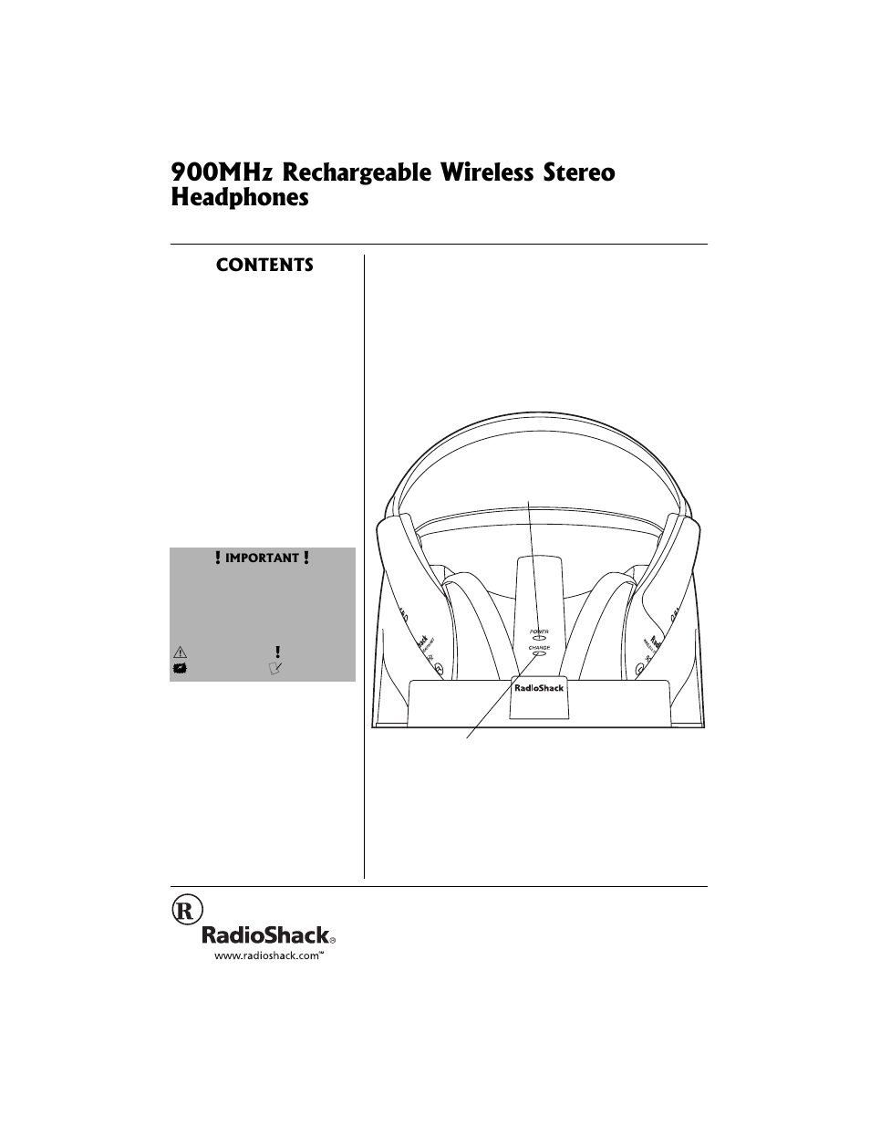 Radio Shack 33-1196 User Manual | 8 pages