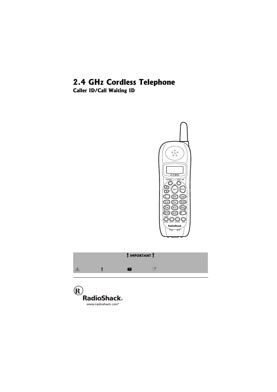 Radio Shack 43-3558 User Manual | 36 pages