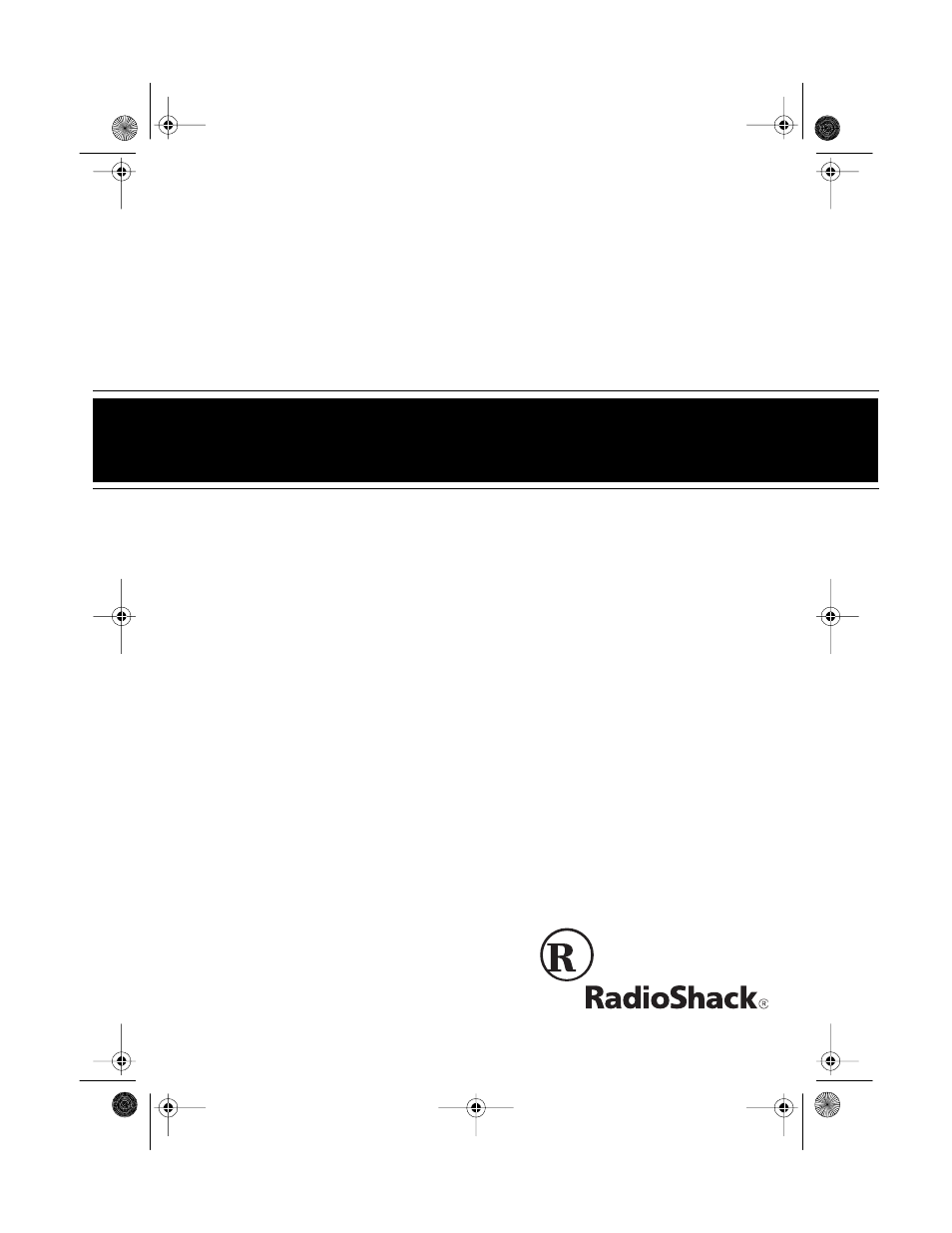 Radio Shack ET-550 User Manual | 28 pages