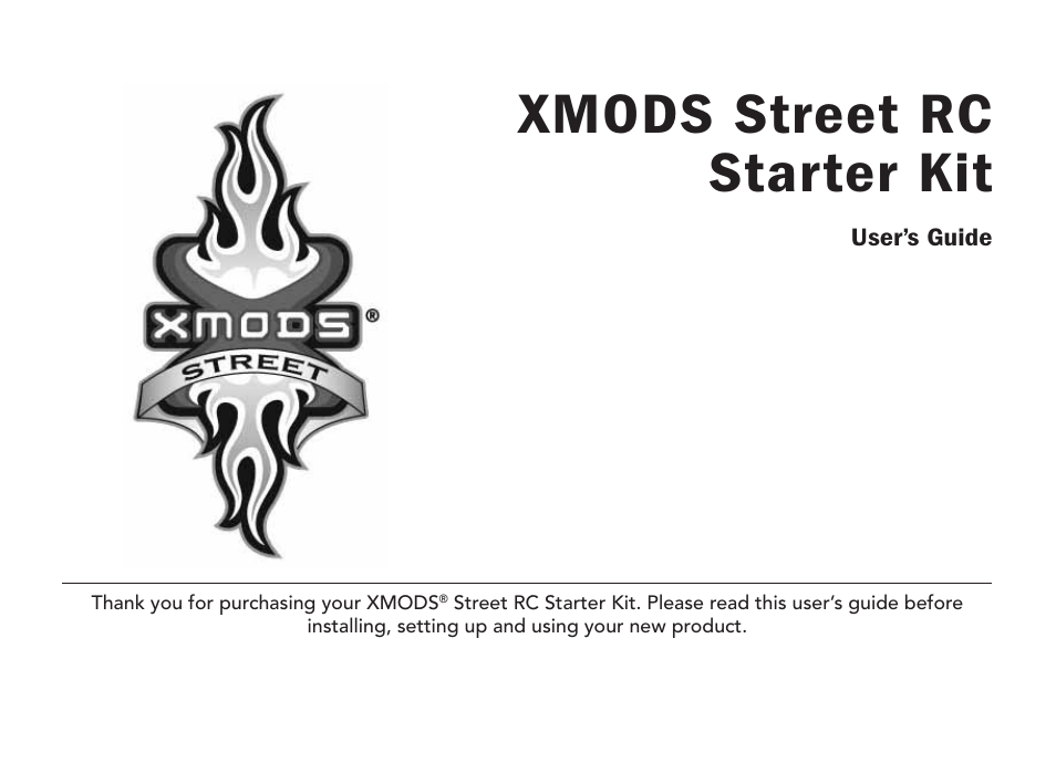 Radio Shack XMODS 60-483 User Manual | 11 pages