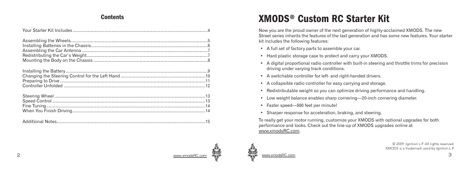 Radio Shack XMODS 60-483 User Manual | Page 2 / 11