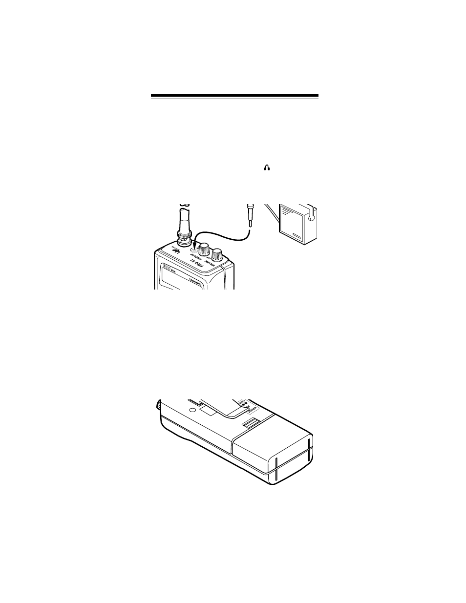 Connecting an extension speaker, Attaching the belt clip | Radio Shack HANDHELD TRUNKING 20-521 User Manual | Page 17 / 72