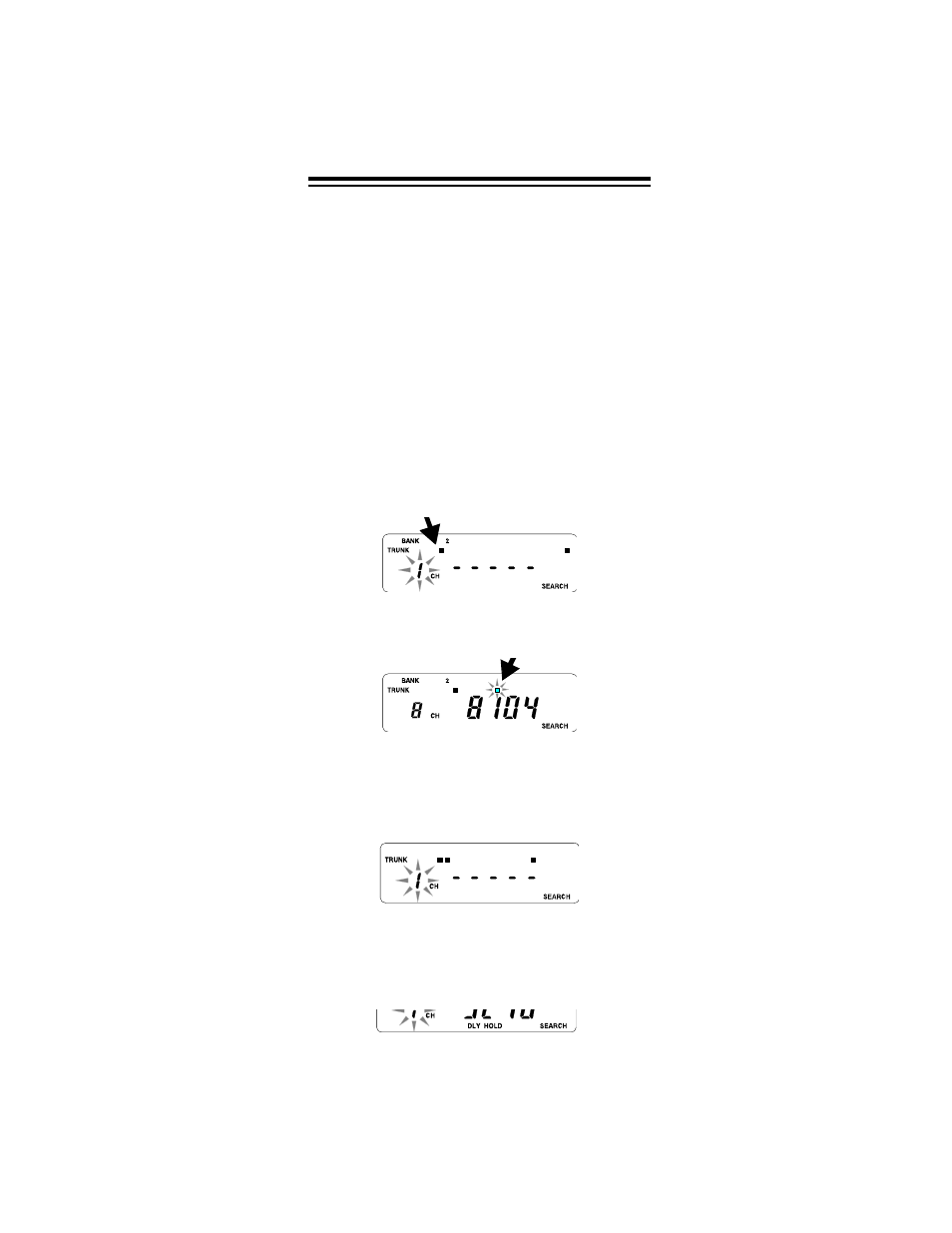 Channel activity bars | Radio Shack HANDHELD TRUNKING 20-521 User Manual | Page 47 / 72