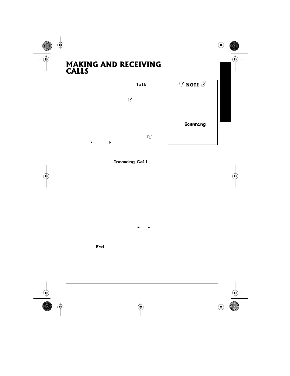 Making and receiving calls | Radio Shack 43-3815/43-3898 User Manual | Page 15 / 48