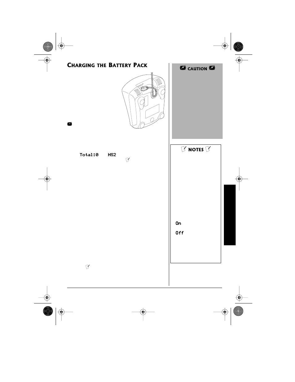 Charging the battery pack | Radio Shack 43-3815/43-3898 User Manual | Page 31 / 48