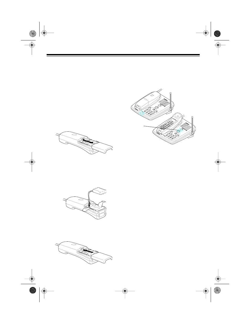 Connecting and charging the battery pack | Radio Shack TAD -797 User Manual | Page 12 / 40