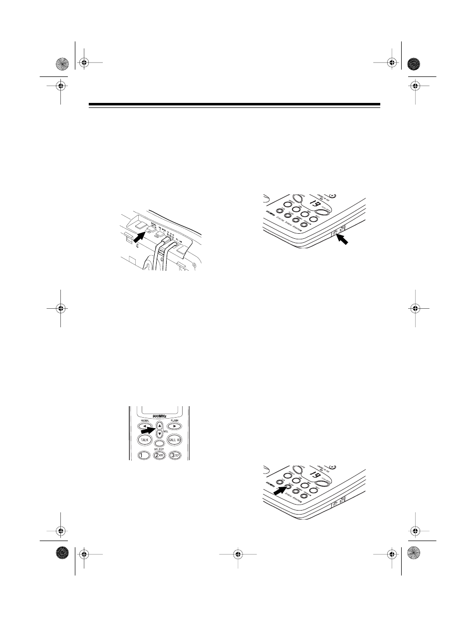 Turning the base’s ringer on and off, Setting the handset’s ringer volume, Setting the number of rings | Setting the day/time | Radio Shack TAD -797 User Manual | Page 14 / 40