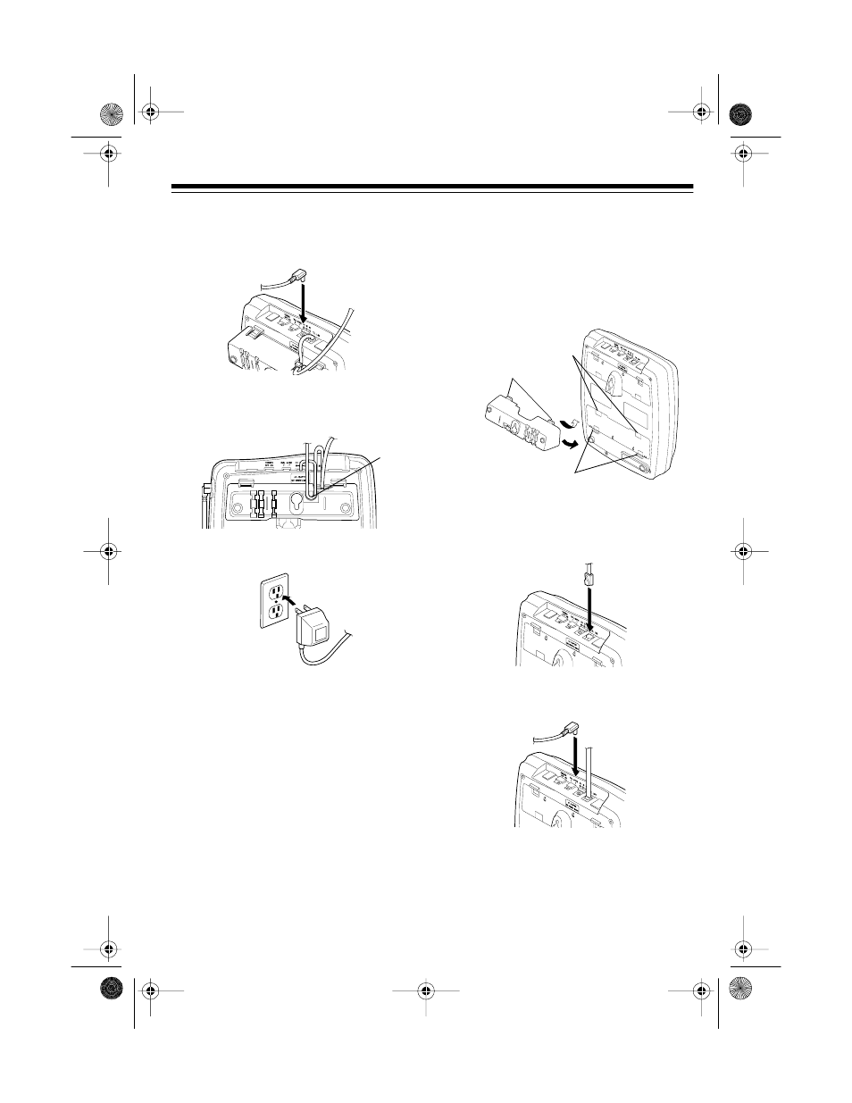On a wall plate | Radio Shack TAD -797 User Manual | Page 9 / 40