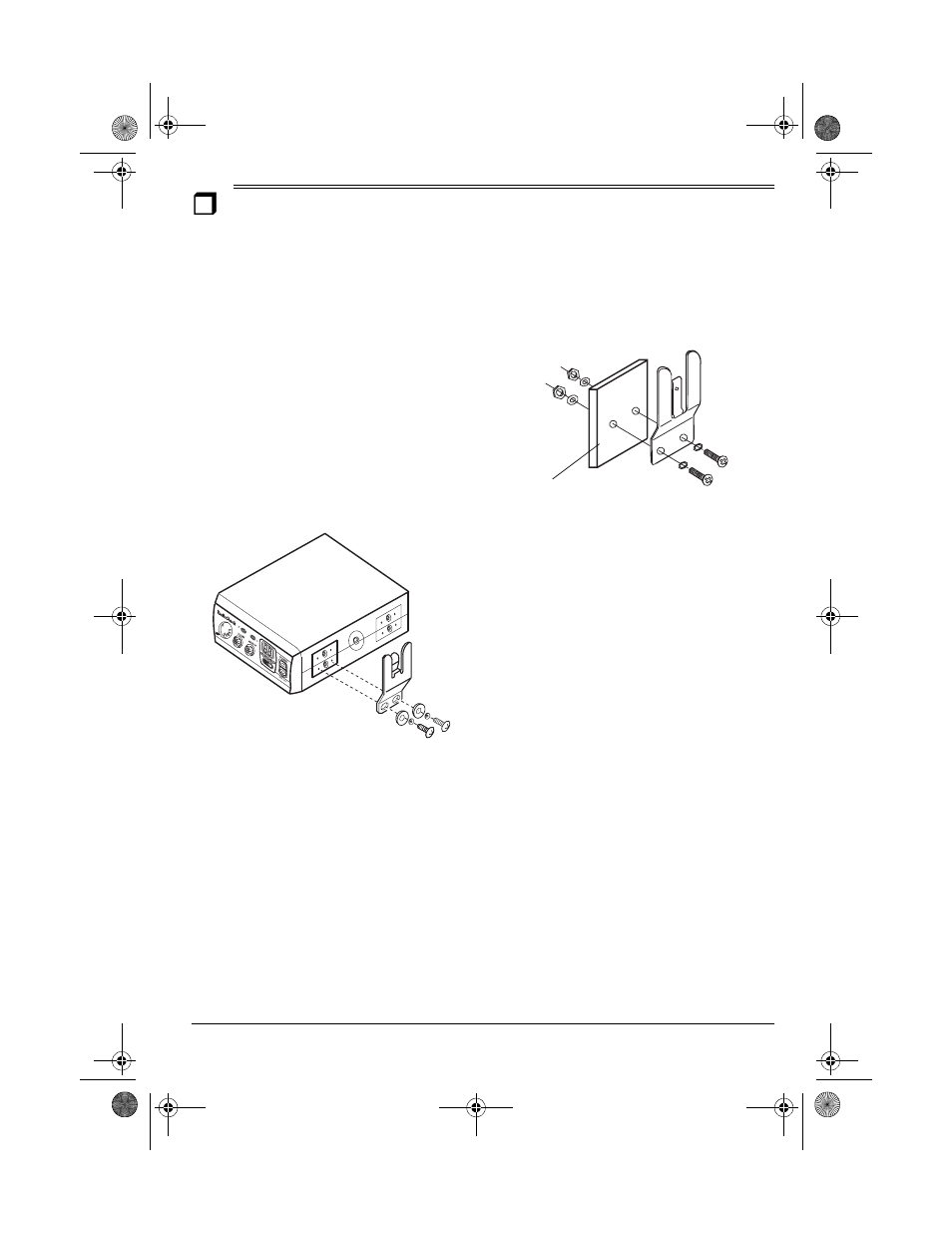 Installation, Mounting the microphone holder, Mounting the cb | Radio Shack TRC-511 User Manual | Page 5 / 16