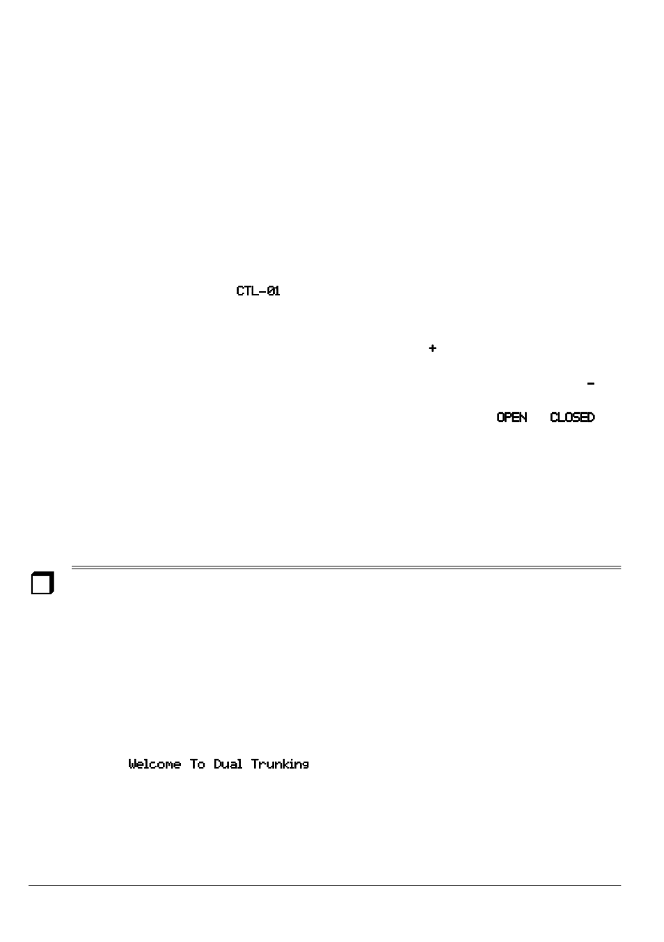 Open and closed modes, Operation, Turning on the scanner and setting squelch | Radio Shack PRO-2053 User Manual | Page 14 / 56