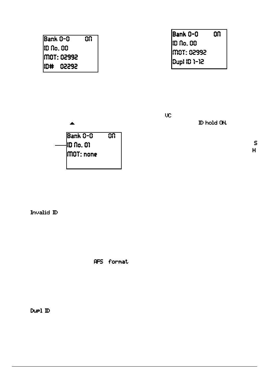 Talk group id hold turning sub-banks on or off, 8wdaý | Radio Shack PRO-2053 User Manual | Page 36 / 56