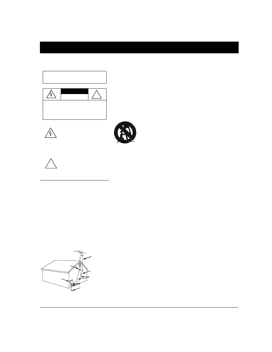 Important safety instructions, Caution | Radio Shack STAV-3780 User Manual | Page 3 / 40