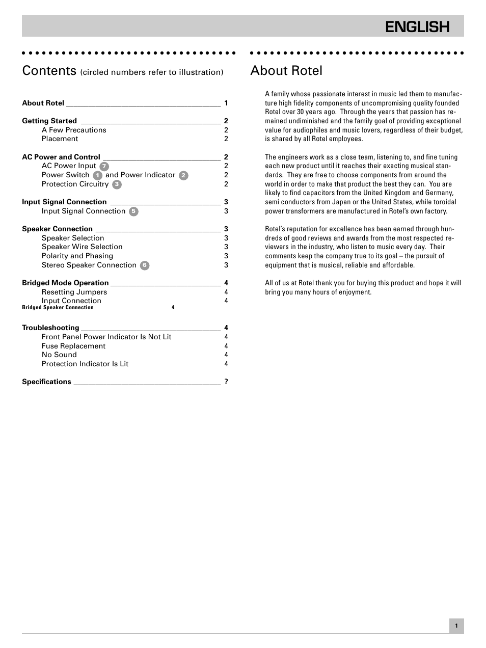 ROTEL RB981 User Manual | Page 5 / 11