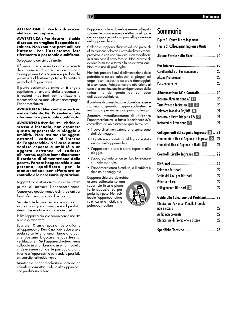 ROTEL Eight Channel Power Amplifier RMB-1048 User Manual | Page 19 / 40