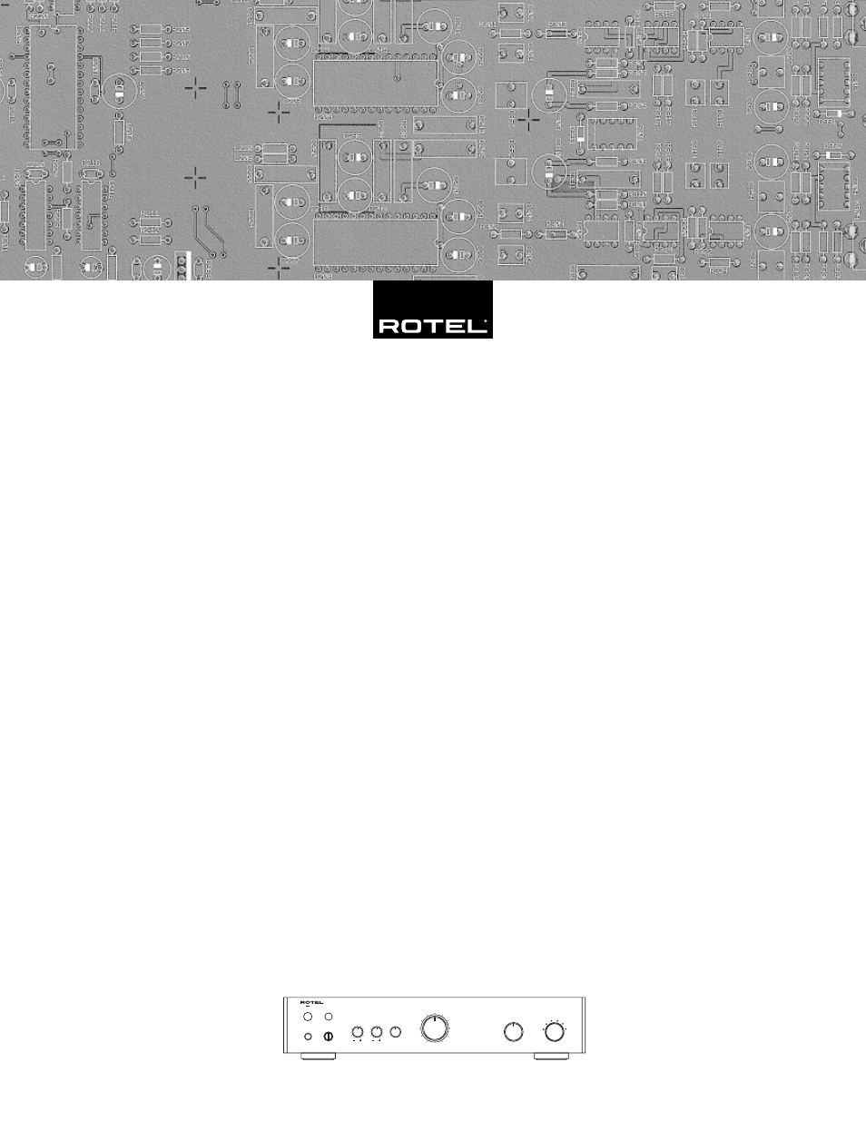 ROTEL RA-972 User Manual | 42 pages