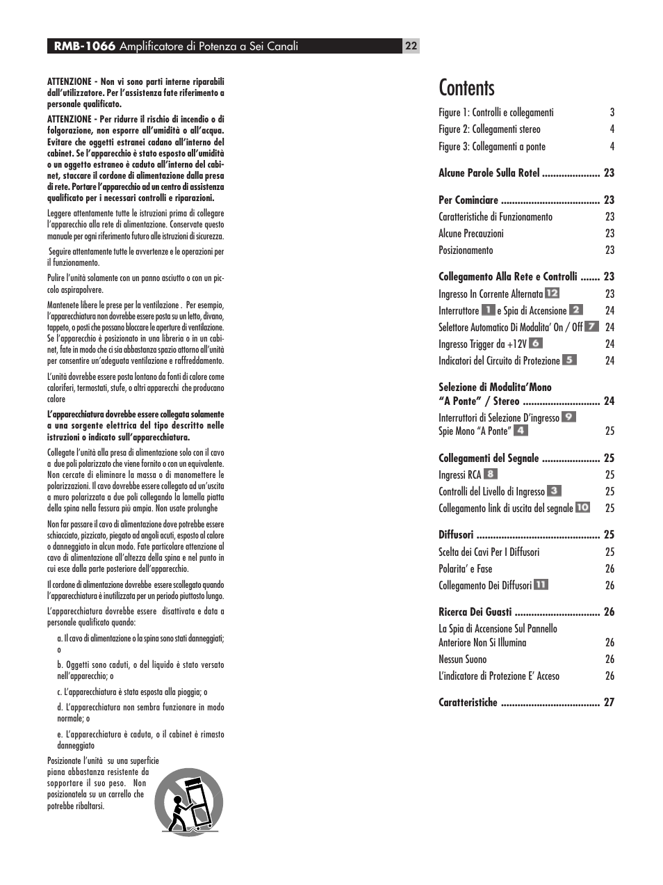 ROTEL RMB-1066 User Manual | Page 22 / 40