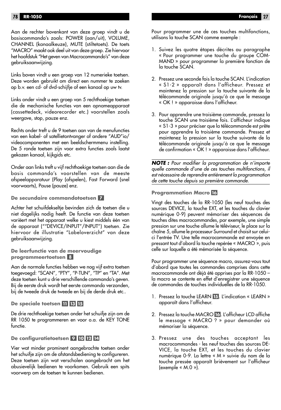 ROTEL RR-1050 User Manual | Page 25 / 50