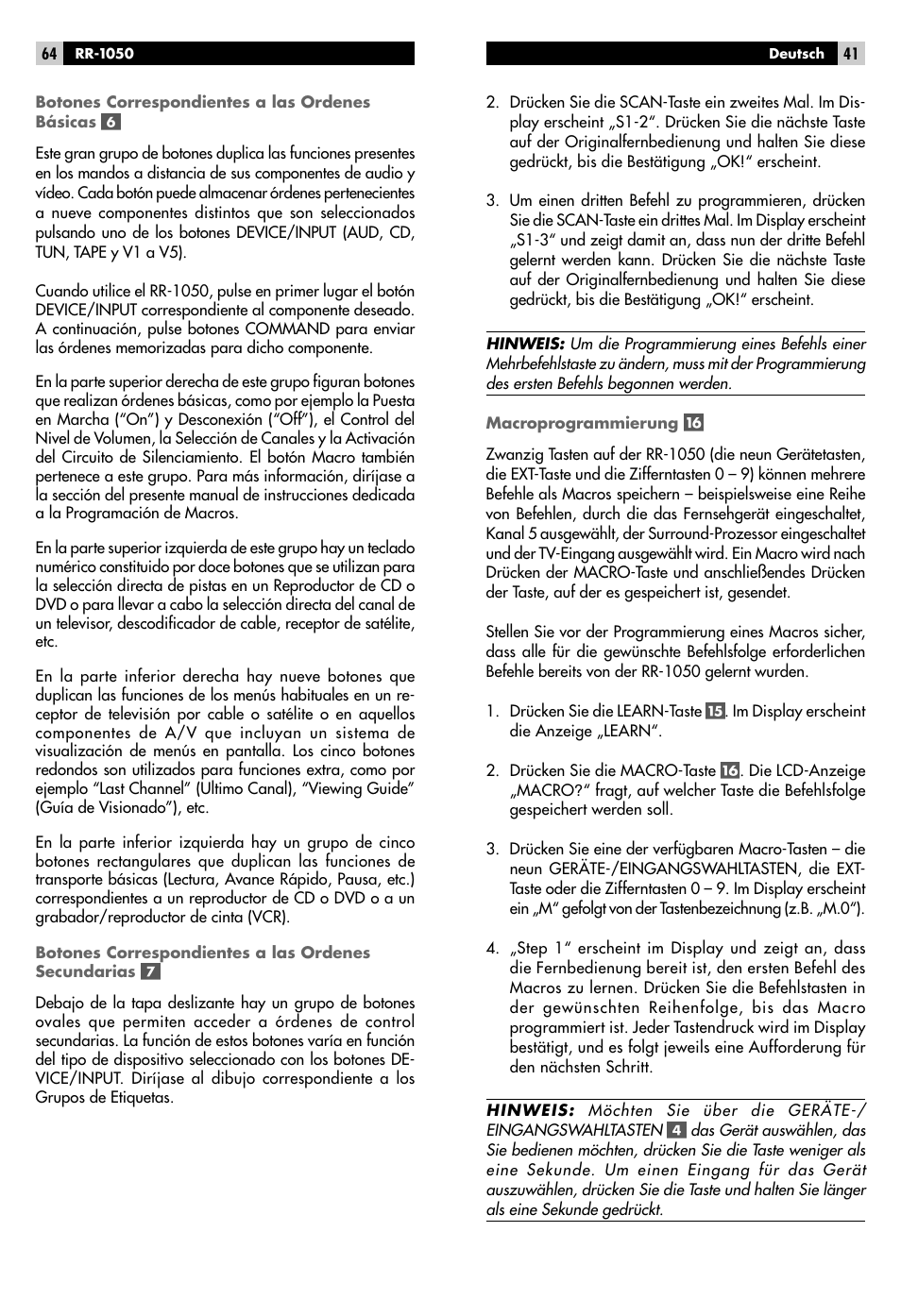 ROTEL RR-1050 User Manual | Page 39 / 50