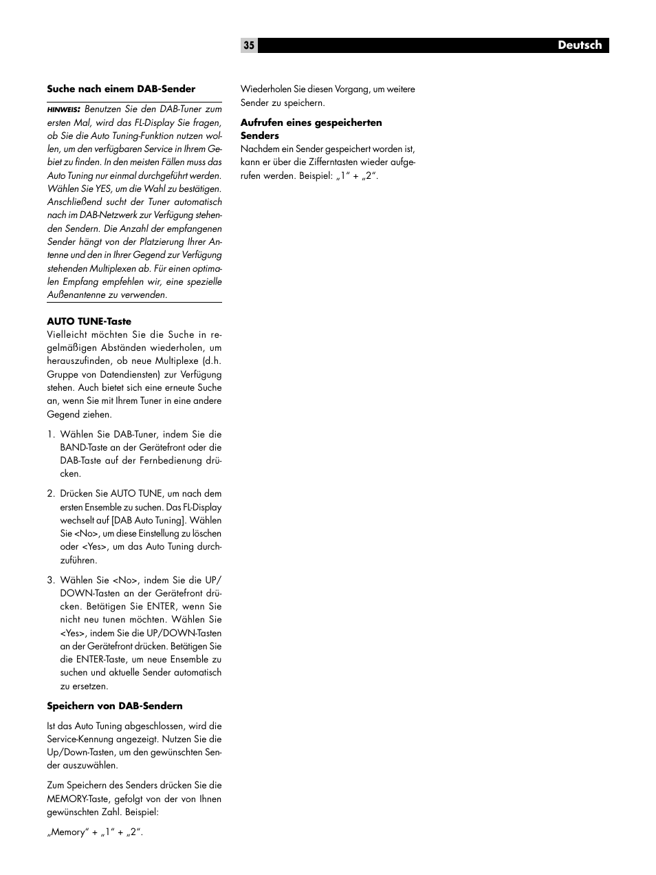 ROTEL RT-06 User Manual | Page 35 / 89