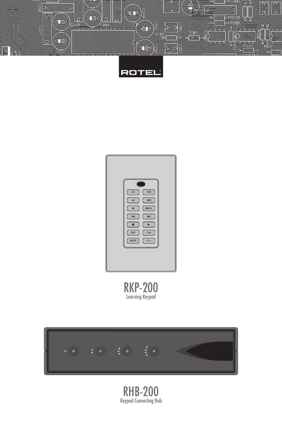 ROTEL RHB-200 User Manual | 18 pages
