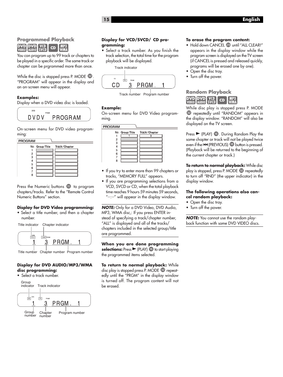 ROTEL RDV-1045 User Manual | Page 15 / 26