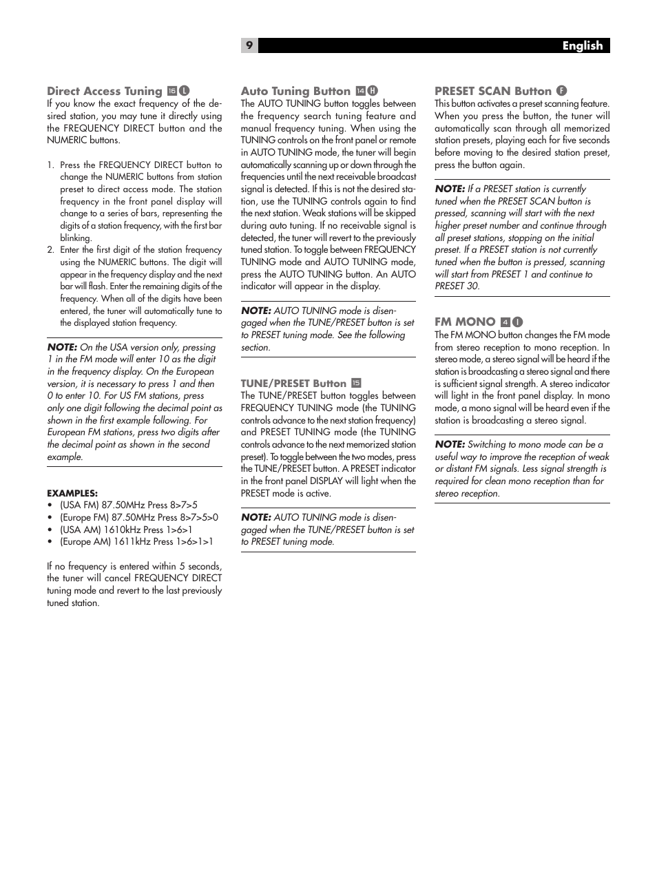 ROTEL RT-1082 User Manual | Page 9 / 14