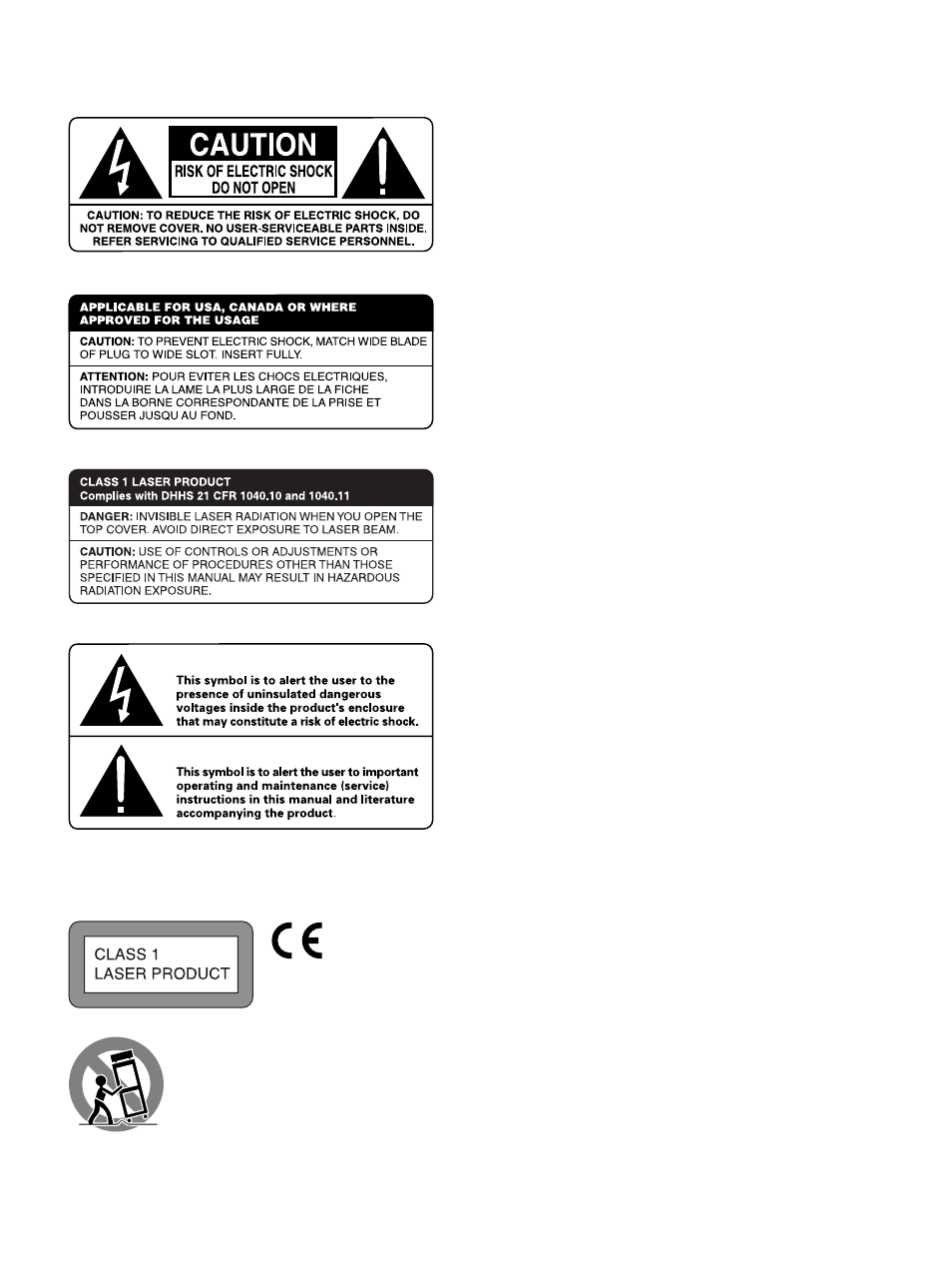 ROTEL DVD Audio/Video Player RDV-1060 User Manual | Page 2 / 32