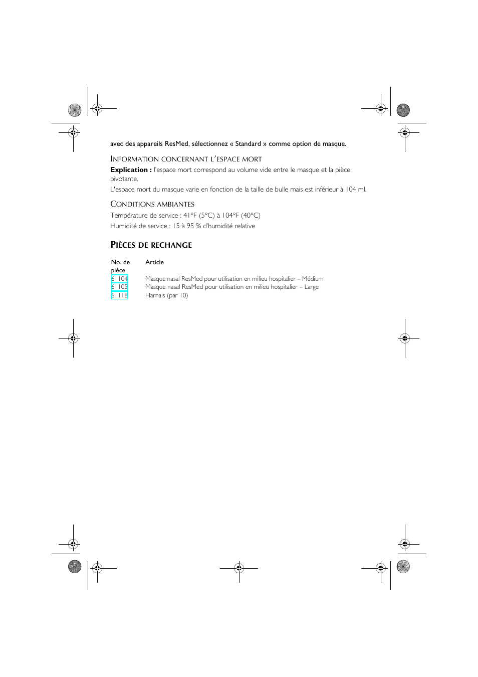 ResMed CPAP User Manual | Page 12 / 34