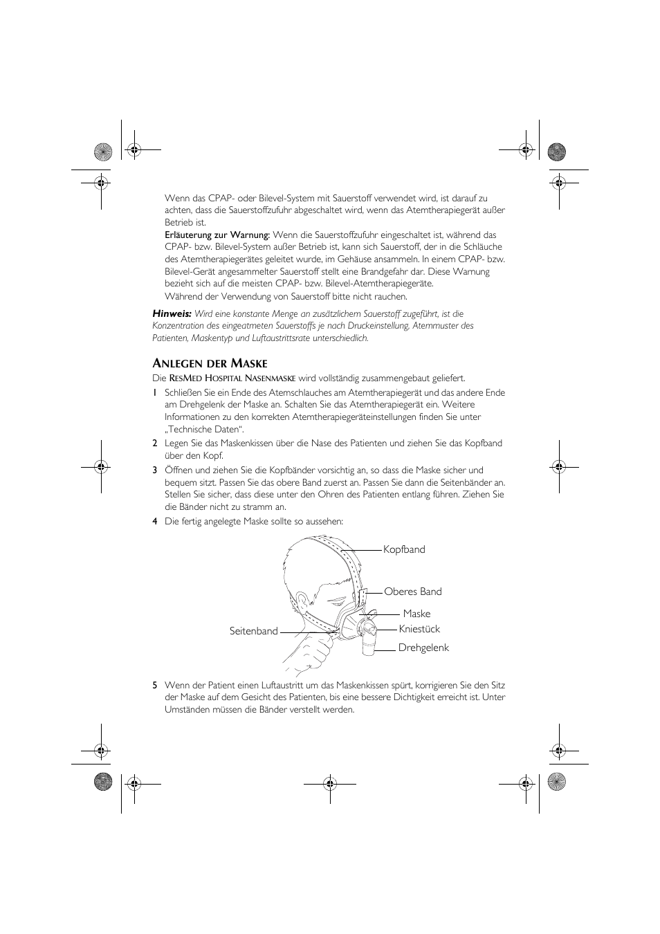 ResMed CPAP User Manual | Page 6 / 34