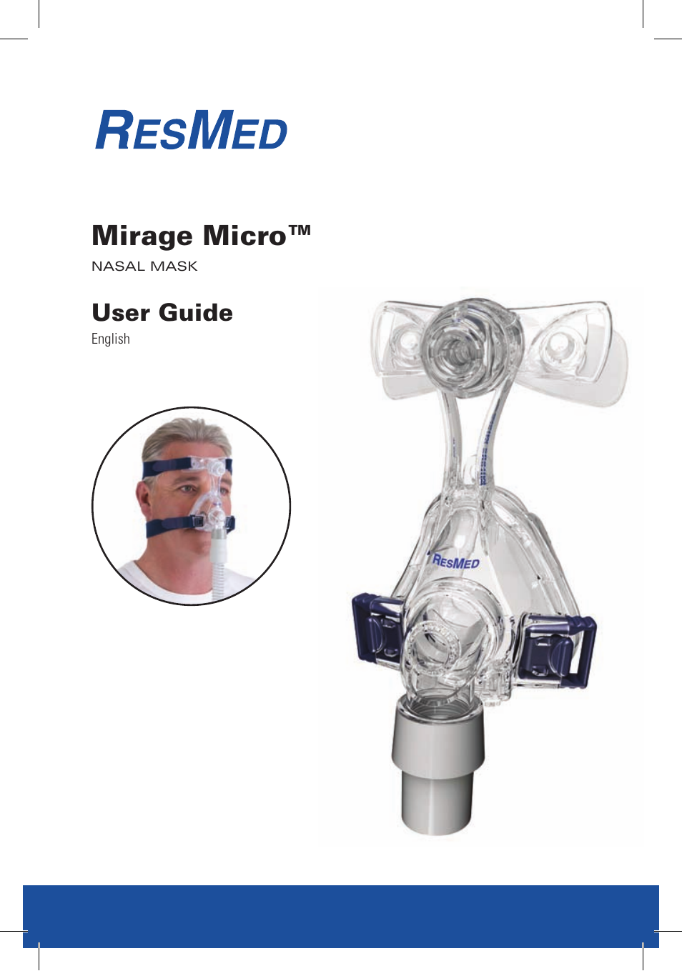 ResMed Nasal Mask Mirage Micro User Manual | 12 pages