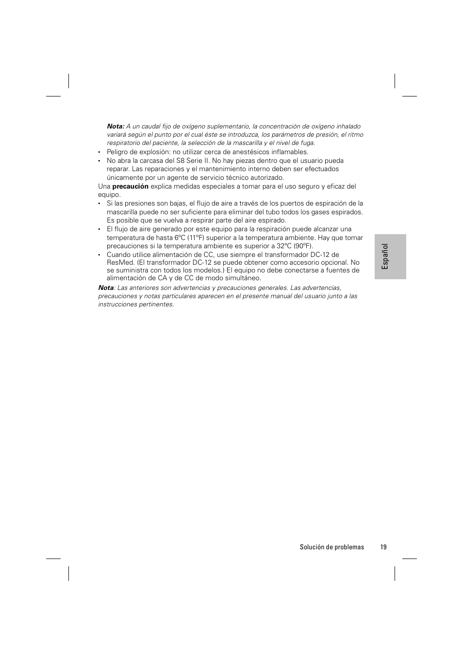 ResMed ELITE S8 User Manual | Page 65 / 88