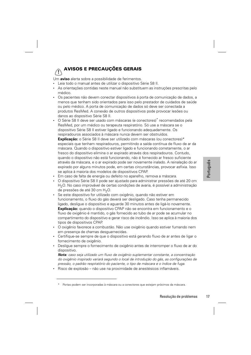 ResMed ELITE S8 User Manual | Page 85 / 88