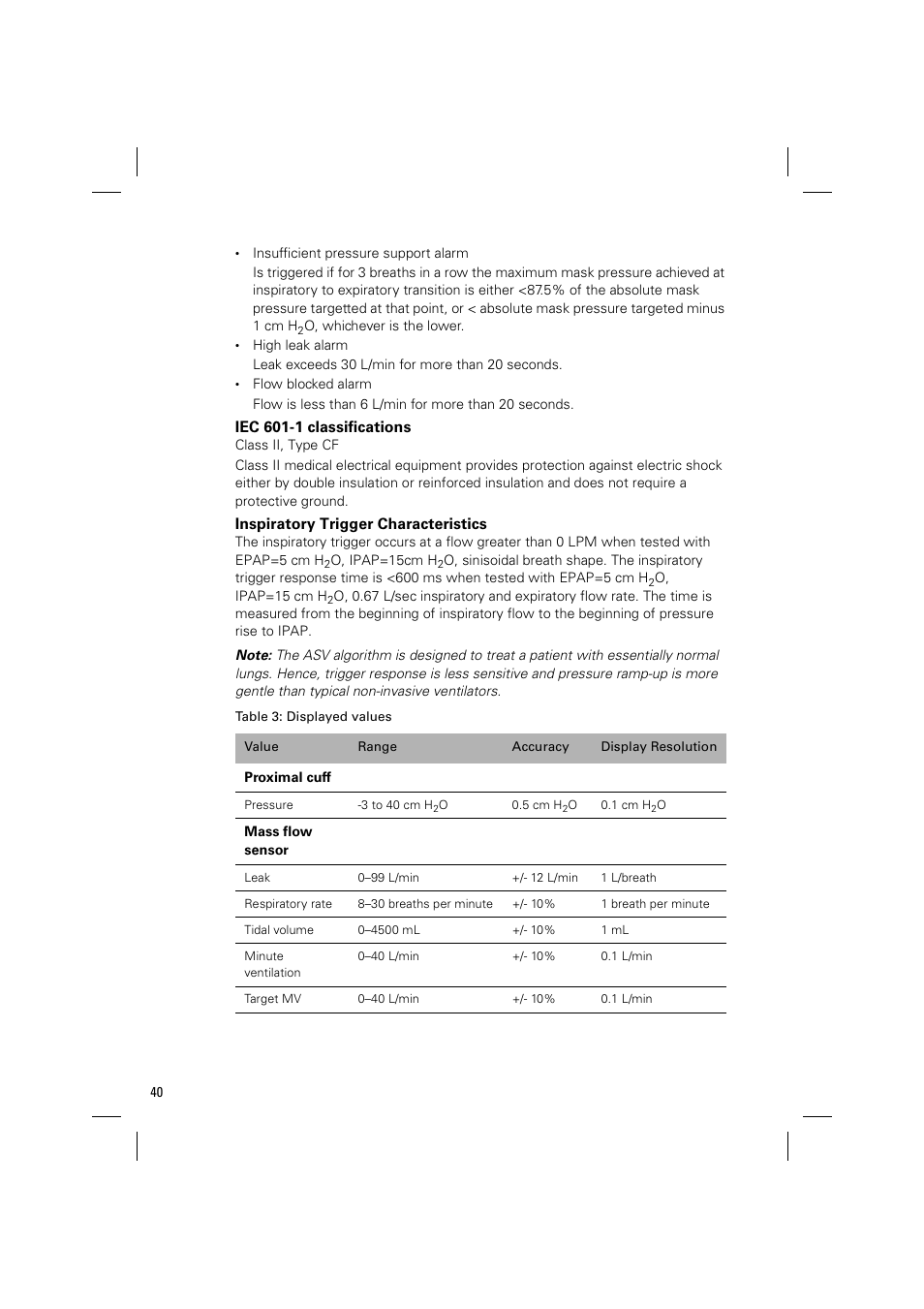 ResMed VPAP Adapt SV System User Manual | Page 46 / 56