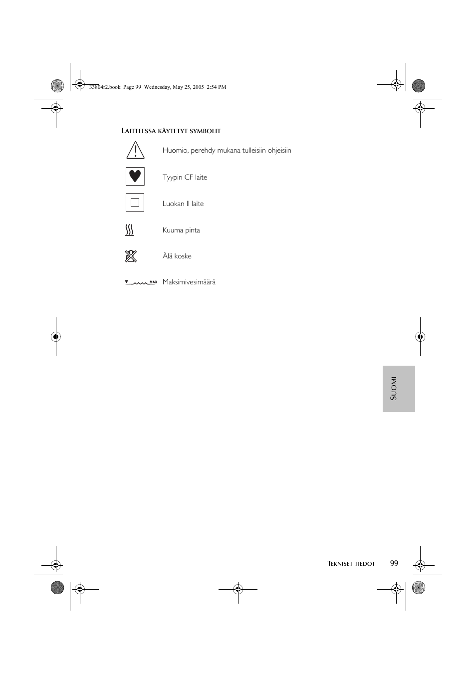 ResMed Humidifier User Manual | Page 104 / 109