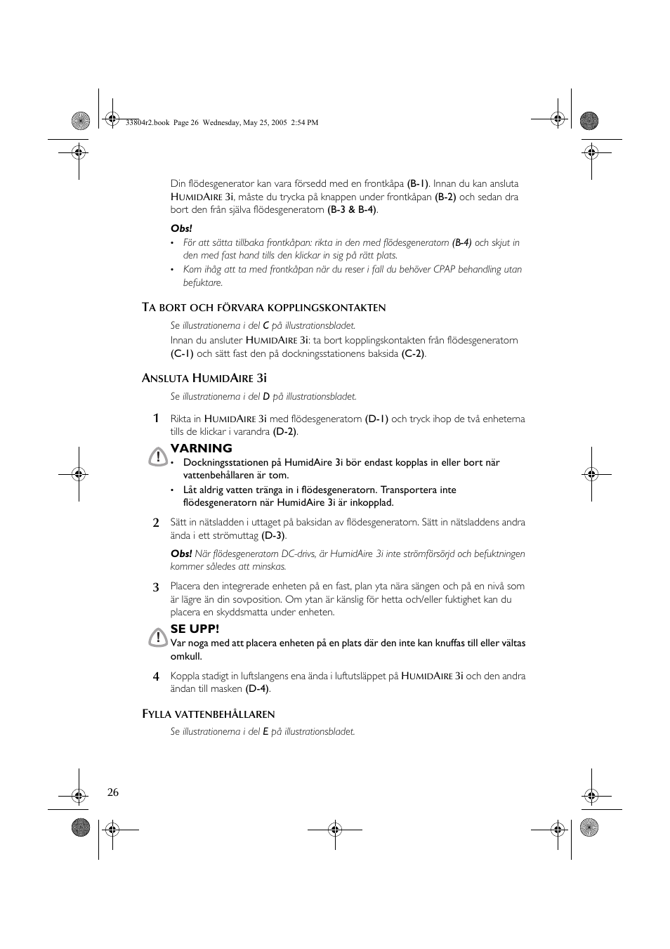 ResMed Humidifier User Manual | Page 31 / 109