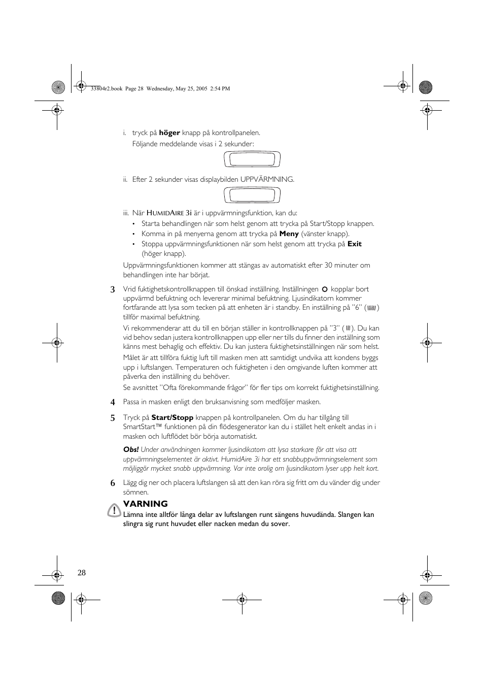 ResMed Humidifier User Manual | Page 33 / 109
