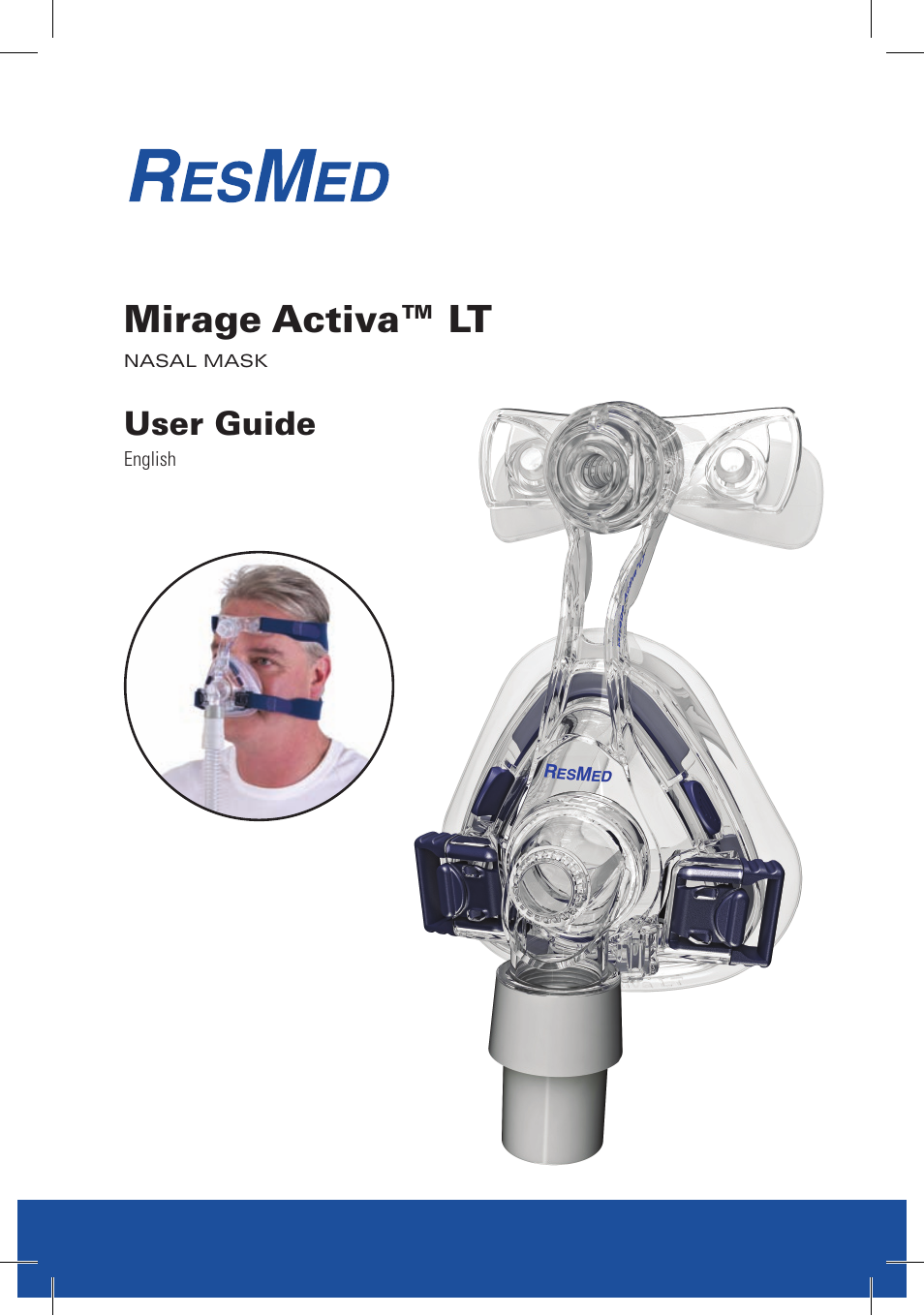 ResMed Mirage Activa LT User Manual | 12 pages