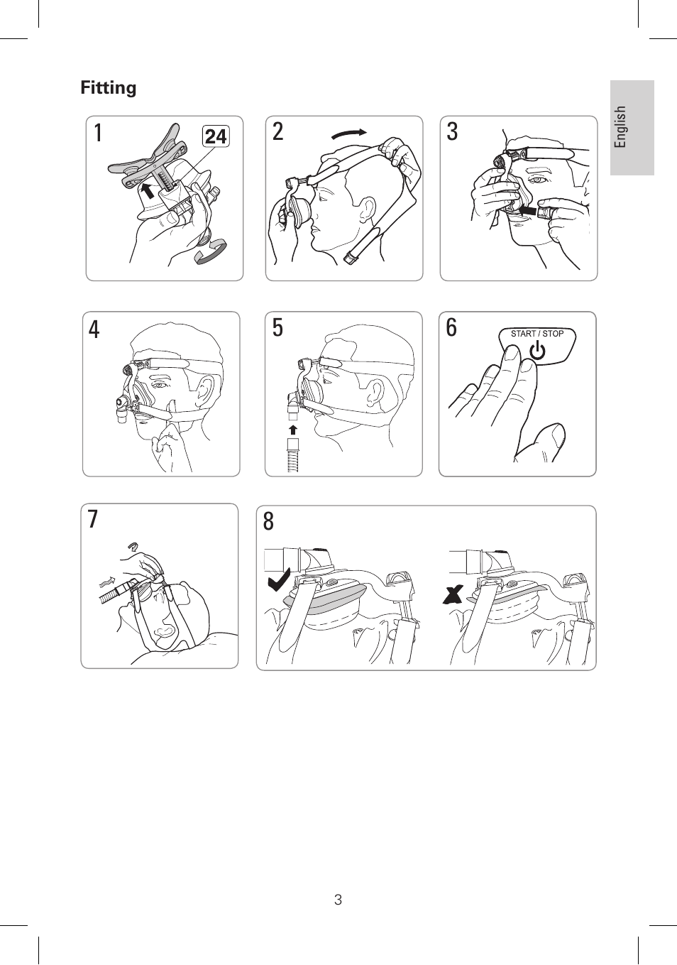 ResMed Mirage Activa LT User Manual | Page 4 / 12