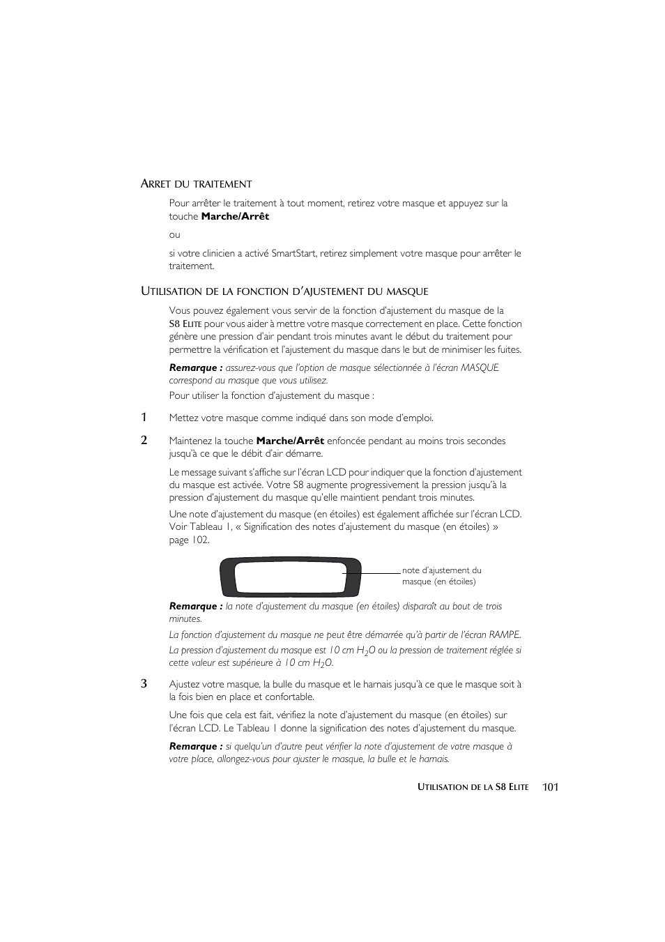 Excel | ResMed Flow Generator S8 Elite System User Manual | Page 105 / 314