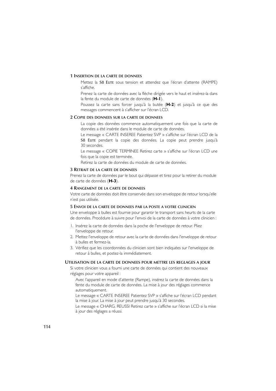 ResMed Flow Generator S8 Elite System User Manual | Page 118 / 314