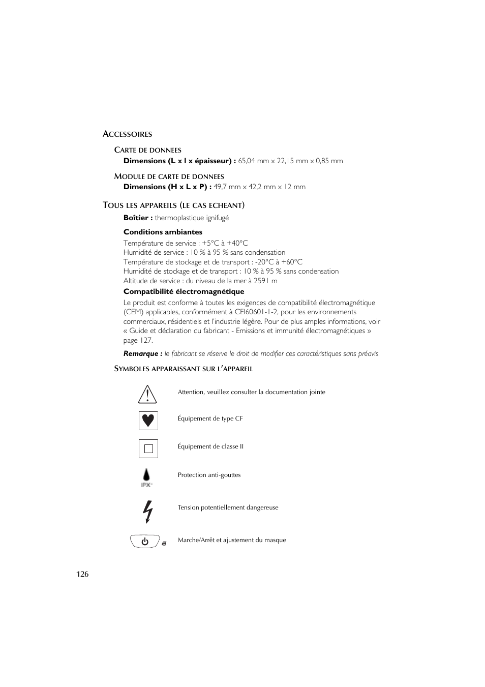 ResMed Flow Generator S8 Elite System User Manual | Page 130 / 314