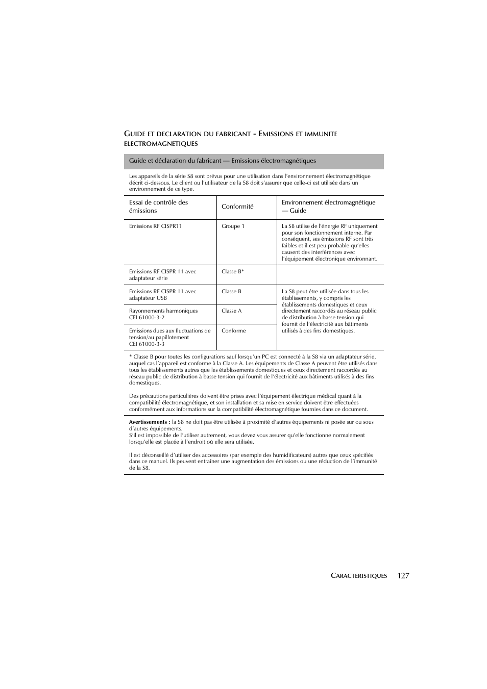ResMed Flow Generator S8 Elite System User Manual | Page 131 / 314